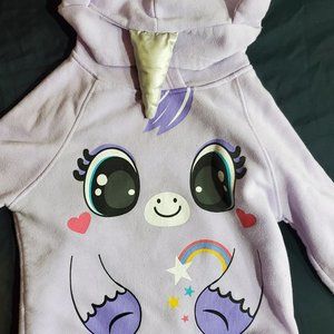 FunzieTime Girl's Unicorn Hoodie